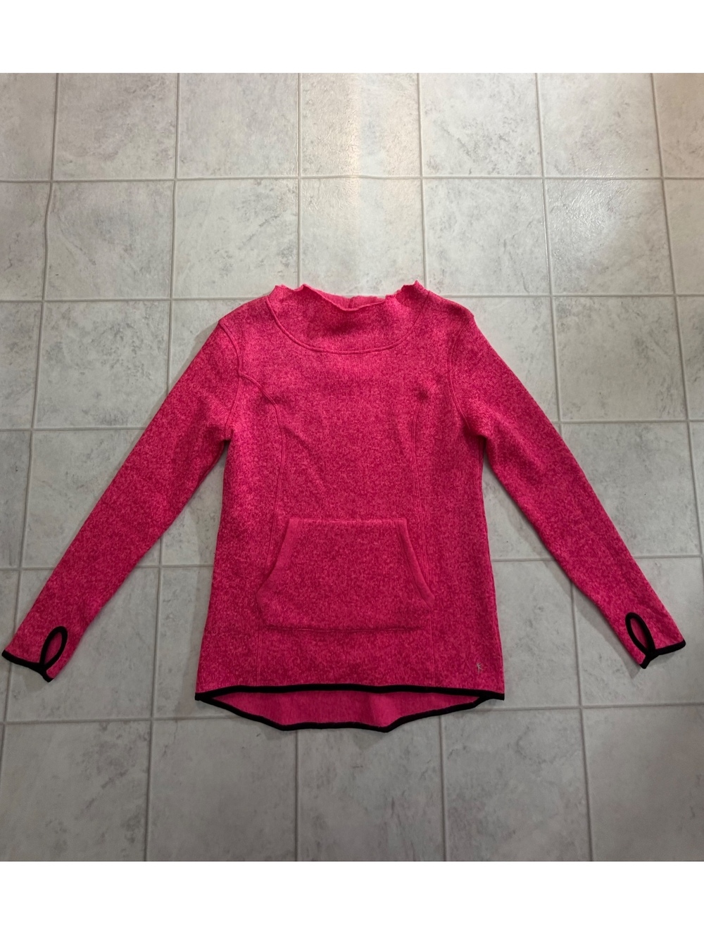 Danskin Now pink fleece pullover